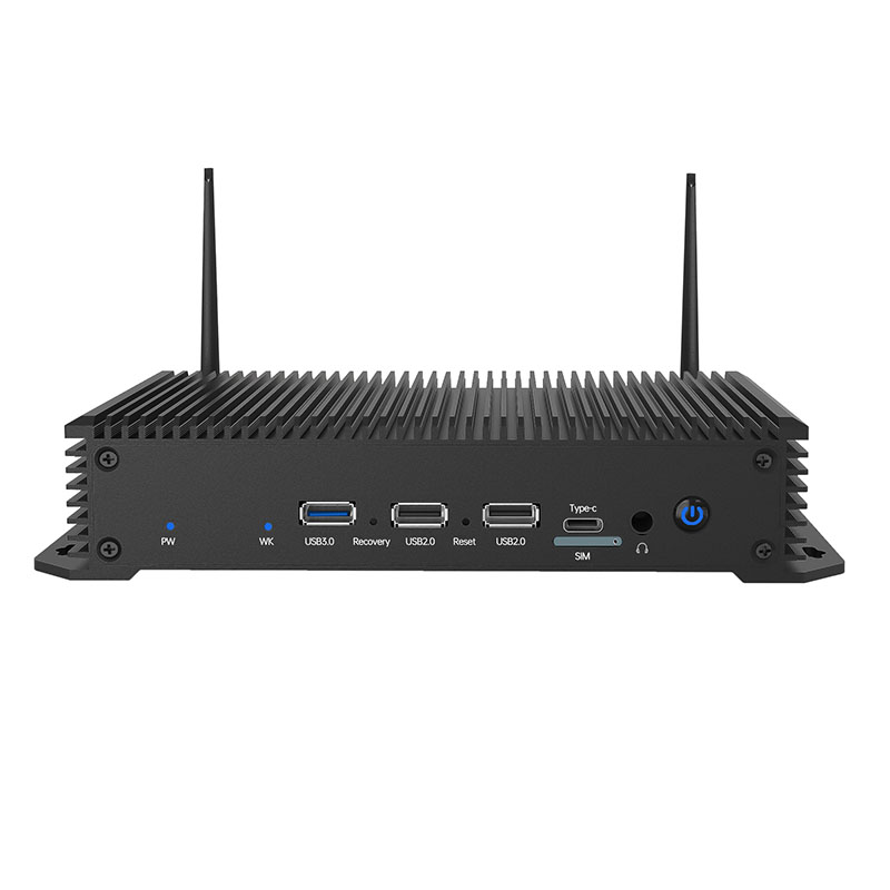 Rockchip RK3576 beágyazott kar ipari gazdagép / AI Edge Computing Smart Box